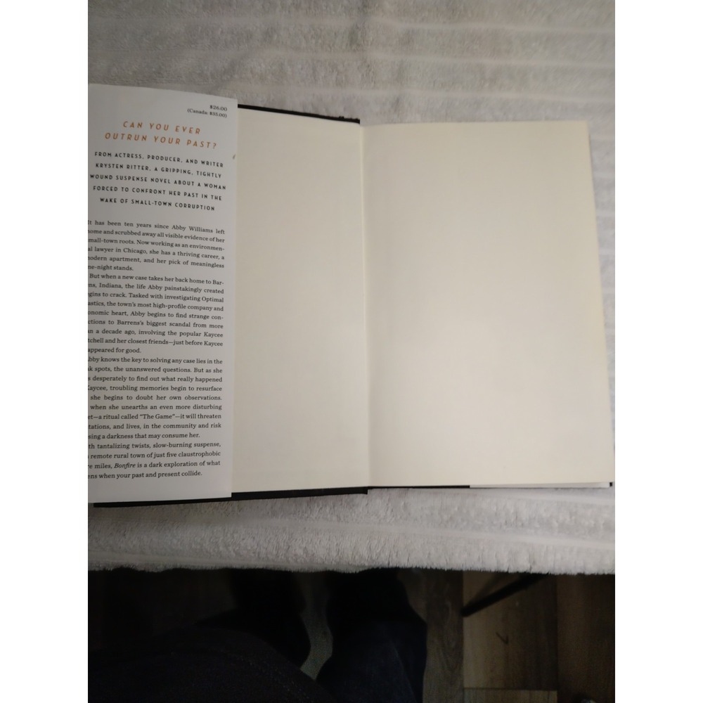 Krysten Ritter Bonfire Book - Picture 6 of 7